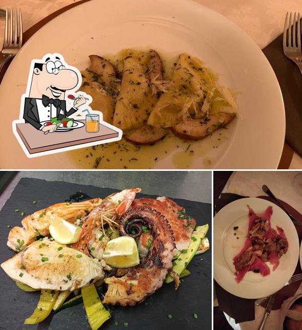 La cibo e bevanda del ristorante