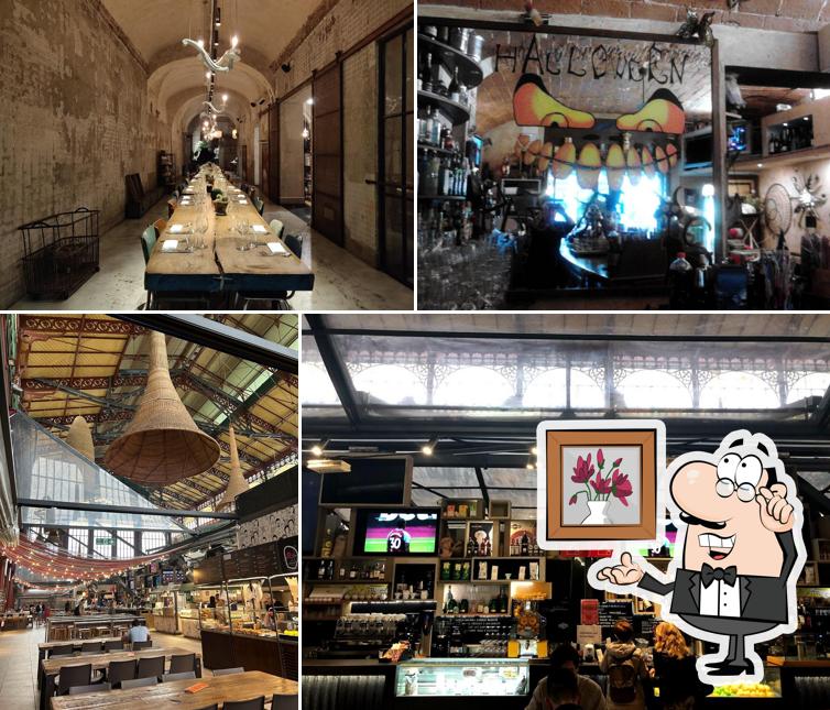 Gli interni di Bar Il Mercato