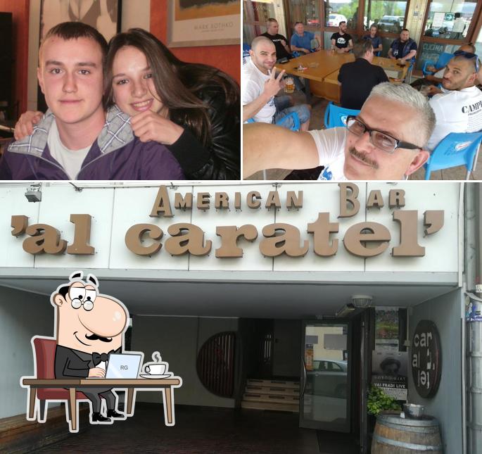 Gli interni di Al Caratel