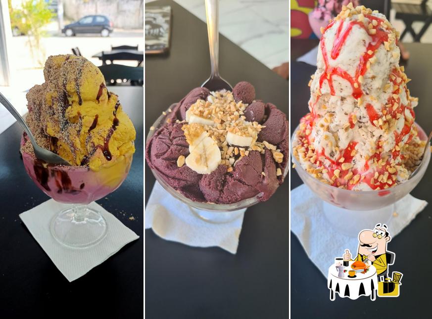 Platos en Sorveteria marlene