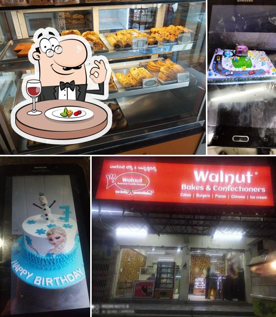 Food at Walnut bakes and confectioners