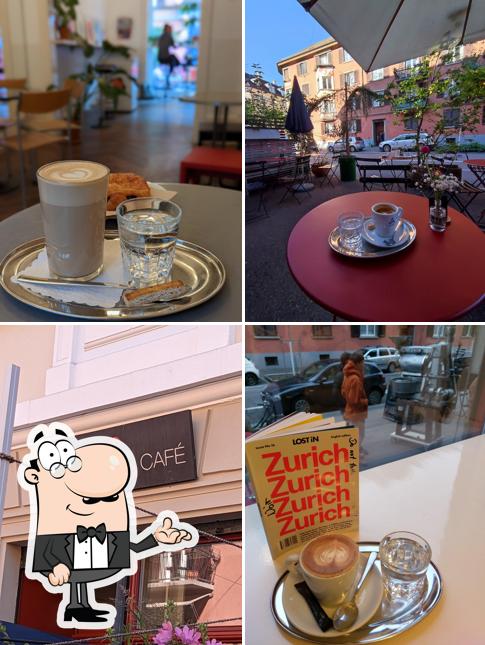 Gli interni di Café Noir