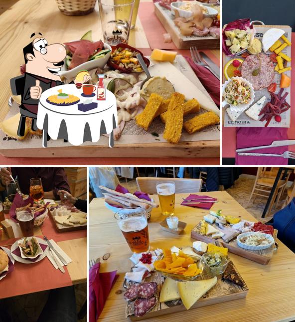 Piatto di formaggi al Cenoira