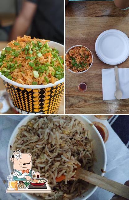 Fried rice at Chinese Wok