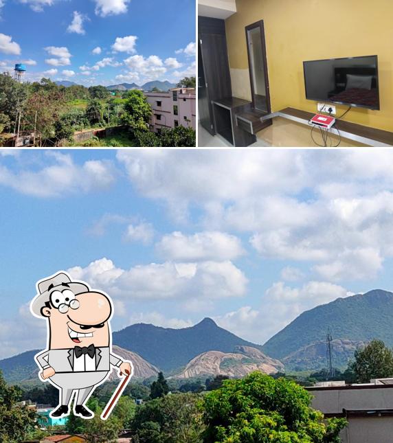 This is the picture displaying exterior and interior at Hotel Sai Nirmal,Station Rd.,Titilagarh