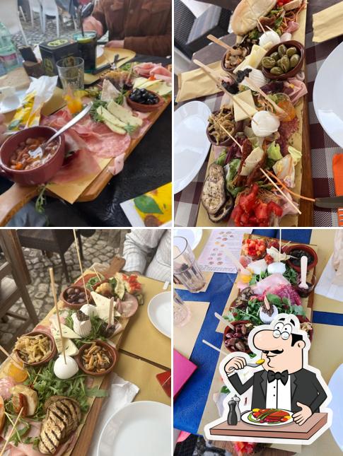 Antipasto al Ristorante fraschetta Poli