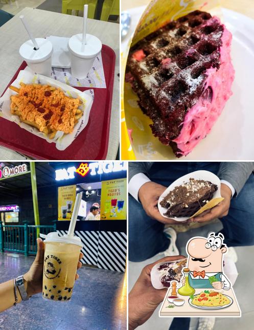 Food at The Belgian Waffle Co