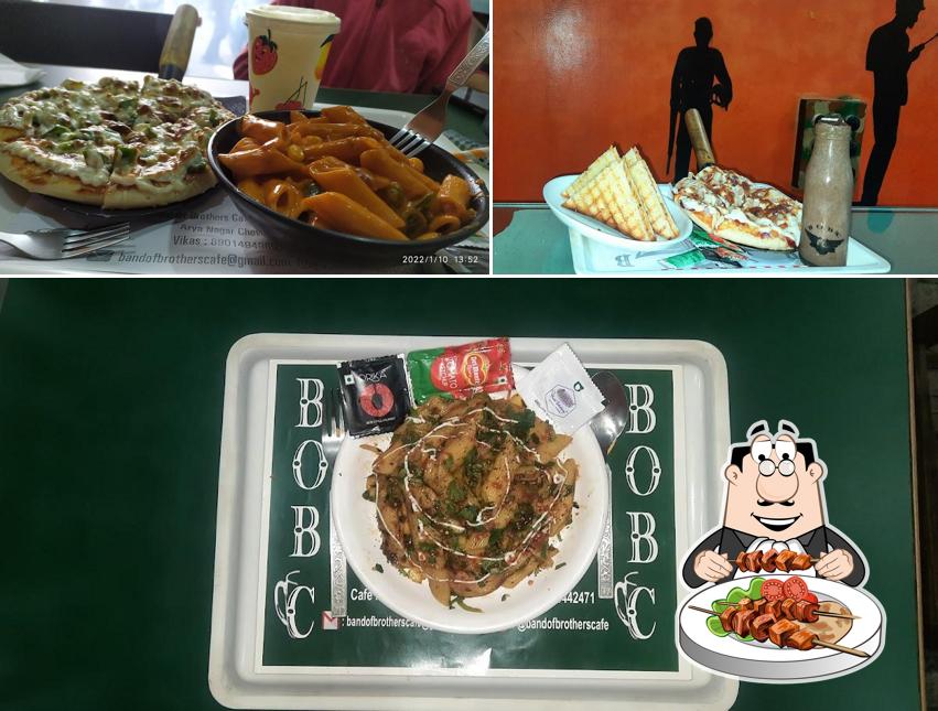 Food at Band of Brothers Cafe