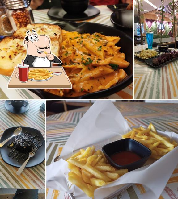 French fries at cafe cravings