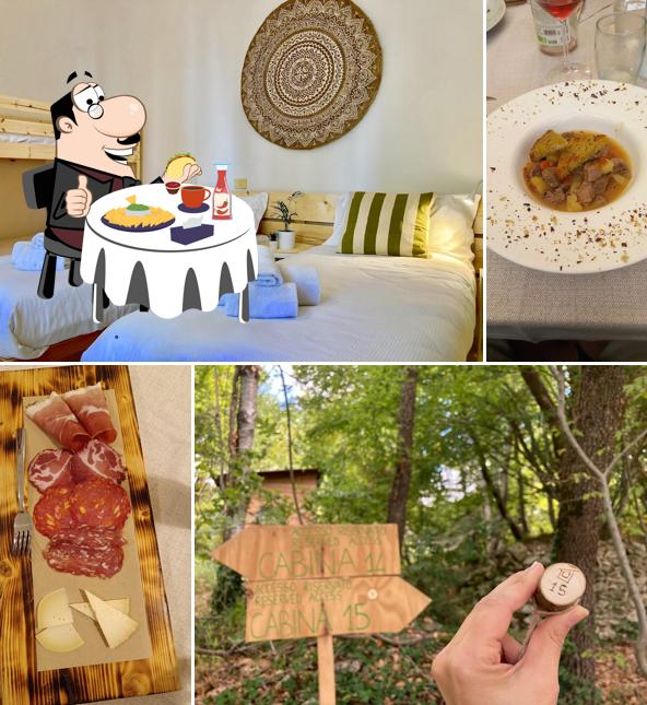 Piatto di formaggi al Dimore Montane camping • glamping • b&b • ristorante