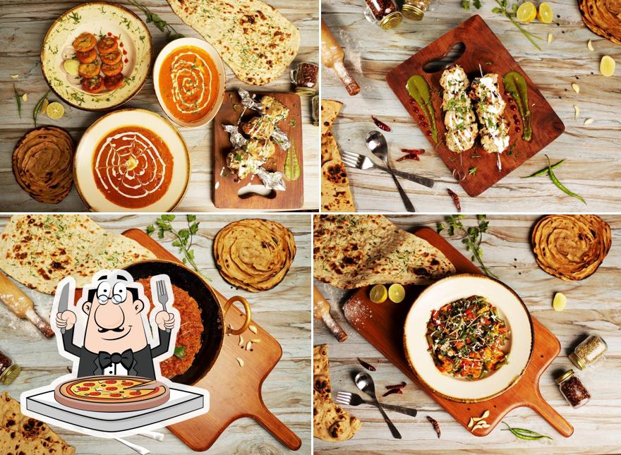 Order pizza at Majha