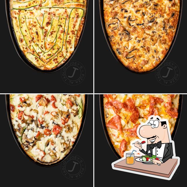 Cibo al Joey's Pizza al taglio