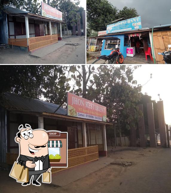 The exterior of JHON RESTAURANT