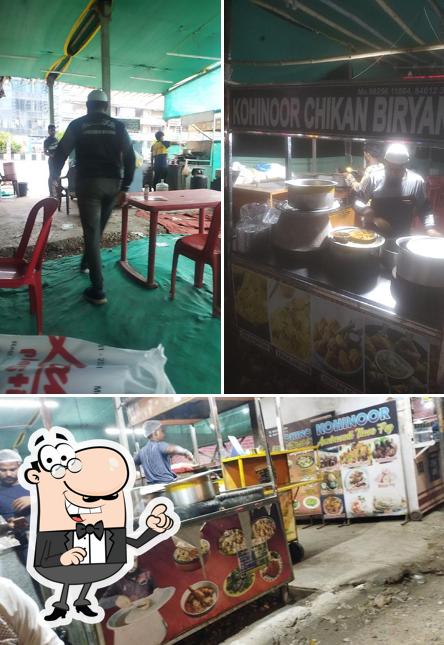 Kohinoor Chicken Biryani is distinguished by interior and food