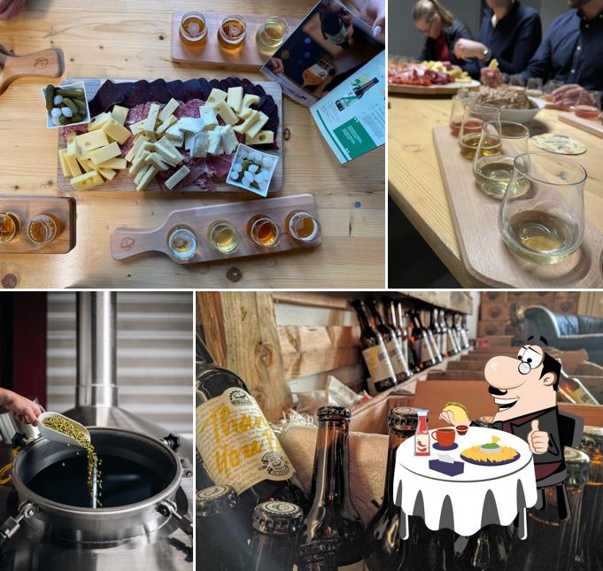 Piatto di formaggi al La Nébuleuse La Tap & Shop