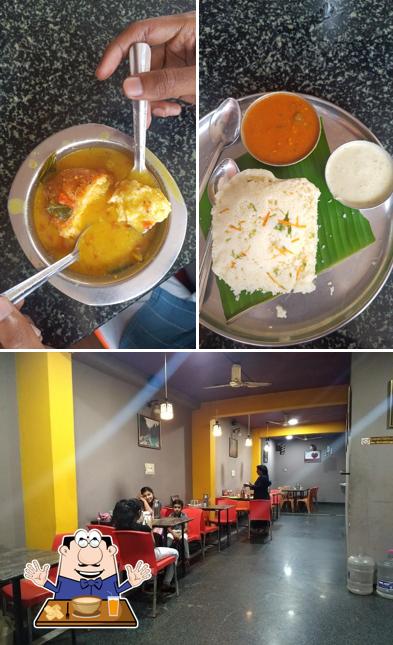 This is the picture depicting food and interior at Sahyadri Fast Food