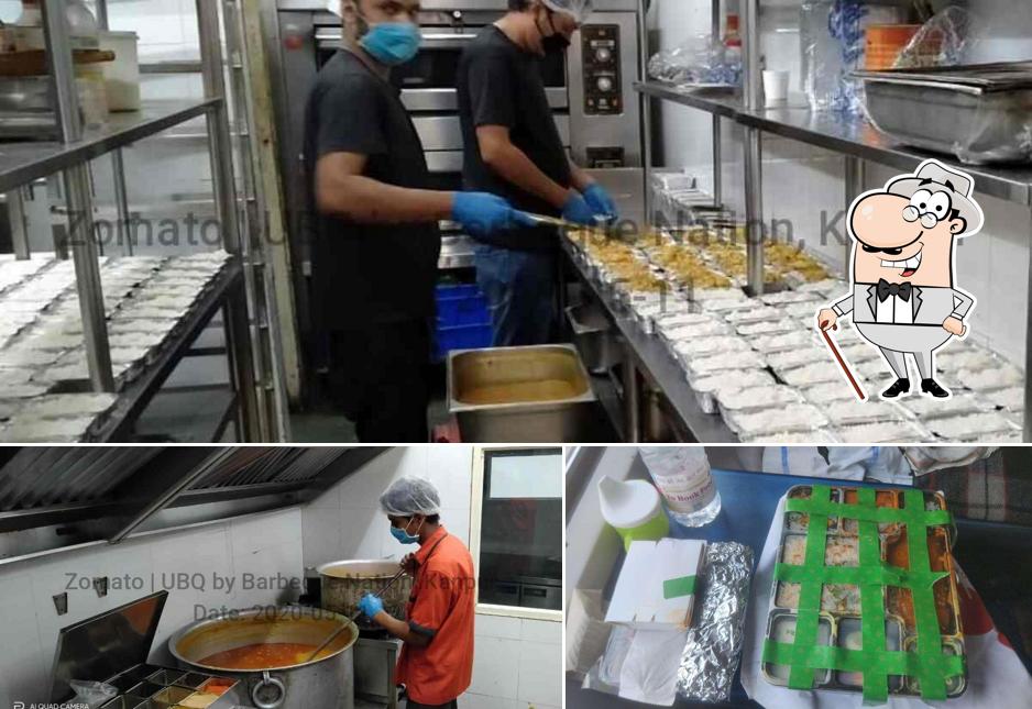 Among various things one can find exterior and beverage at UBQ-Meals,Thalis & Bowls