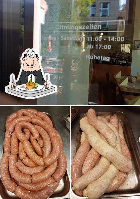 Guarda la immagine che presenta la cibo e esterno di il Brigante