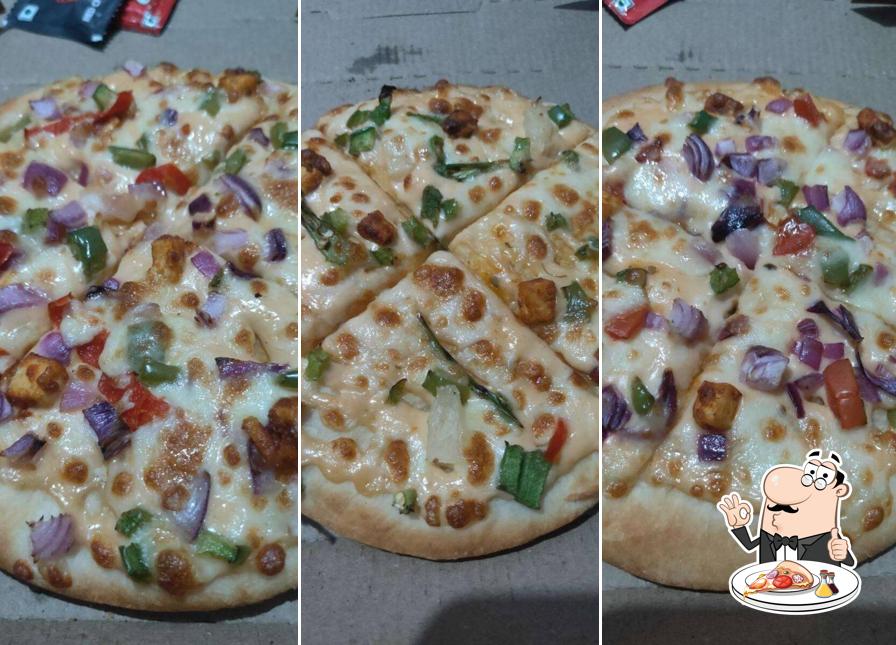 Pick different types of pizza