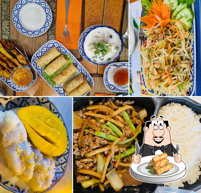 Involtini primavera al Chok Dee Thai Restaurant (ร้านอาหารไทย โชคดี)