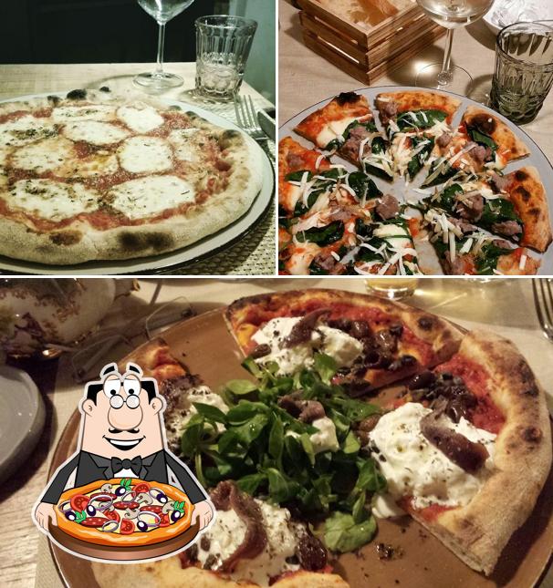 Scegli tra le molte varianti di pizza