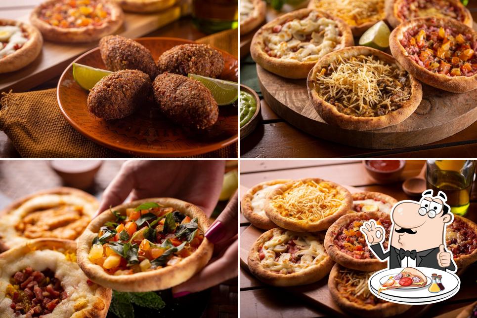 Experimente pizza no Dom Esfiha / Praia de Itaparica