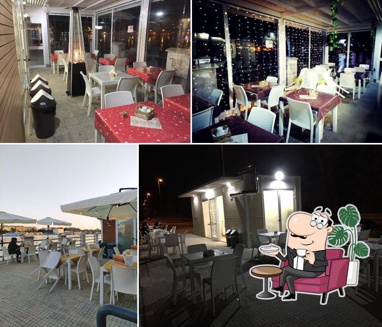 Gli interni di La Lega da Guidone Street Food