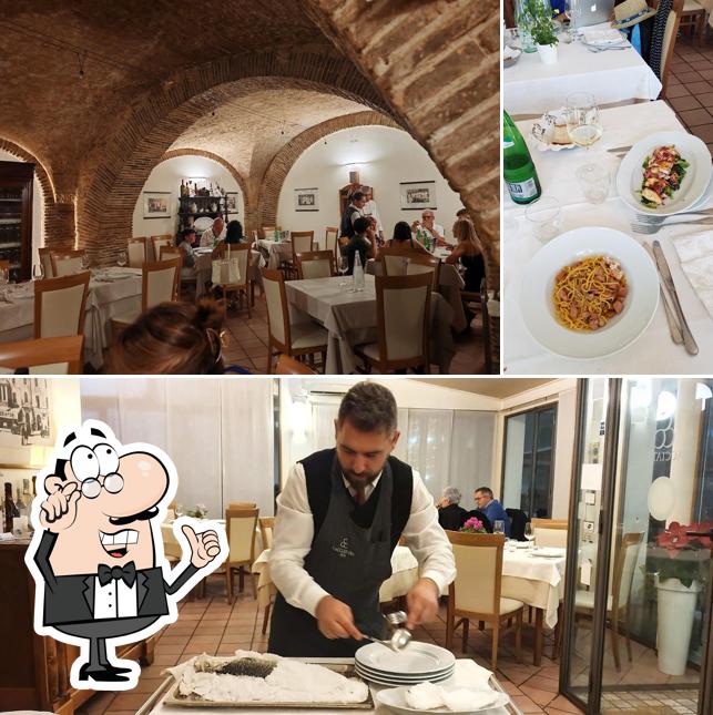 Siediti a un tavolo di Ristorante Cacciatori
