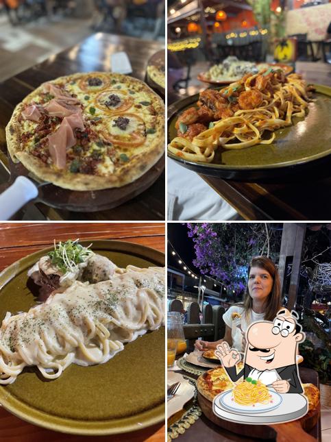 Espaguete carbonara em Restaurante Maré Mangiare