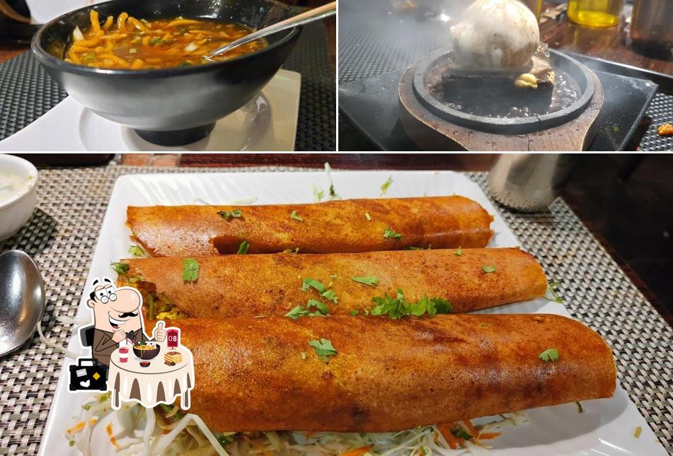 Food at Sankalp Restaurant & Saffron Restaurant
