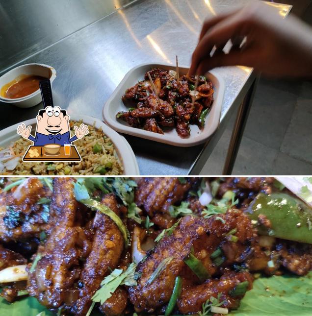 Food at The Indian wok