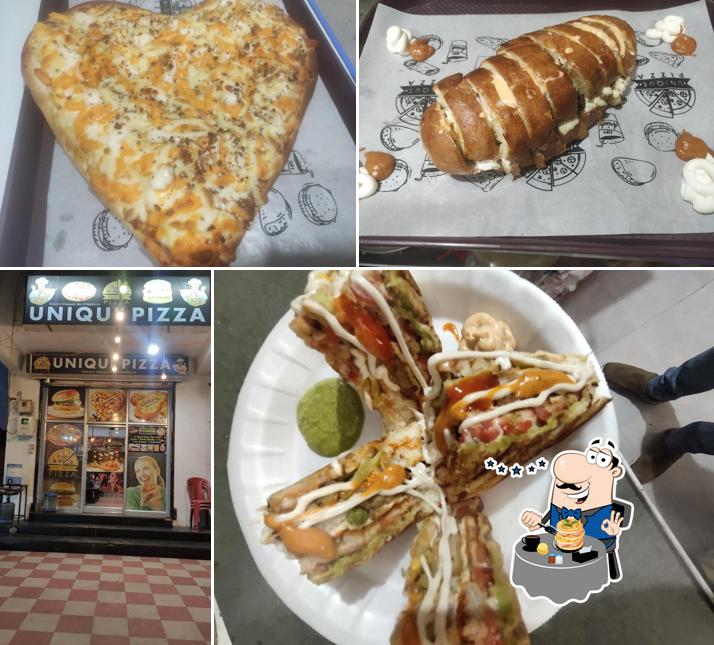 Meals at Unique pizza