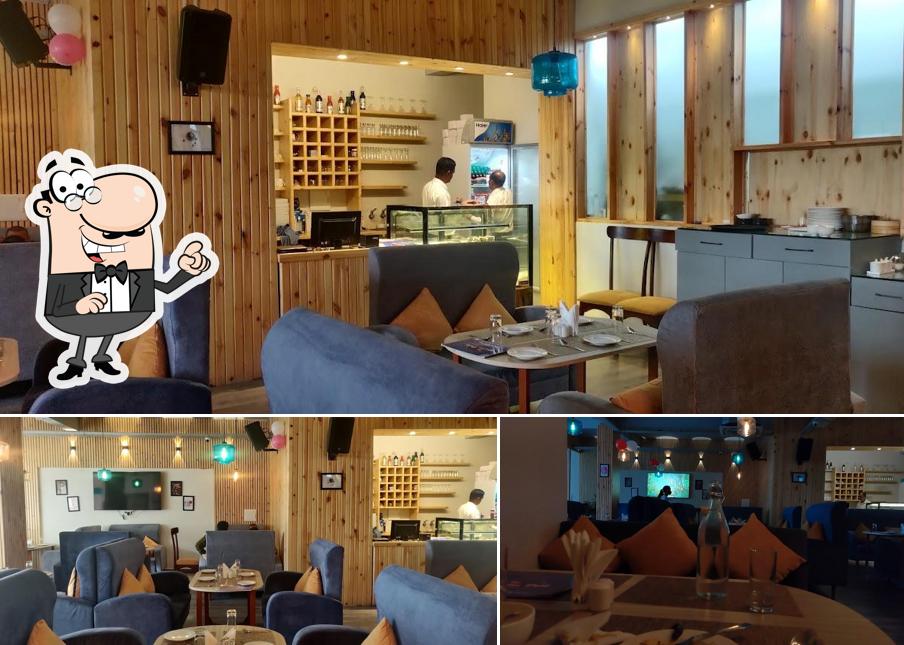 The interior of Wooden Deck