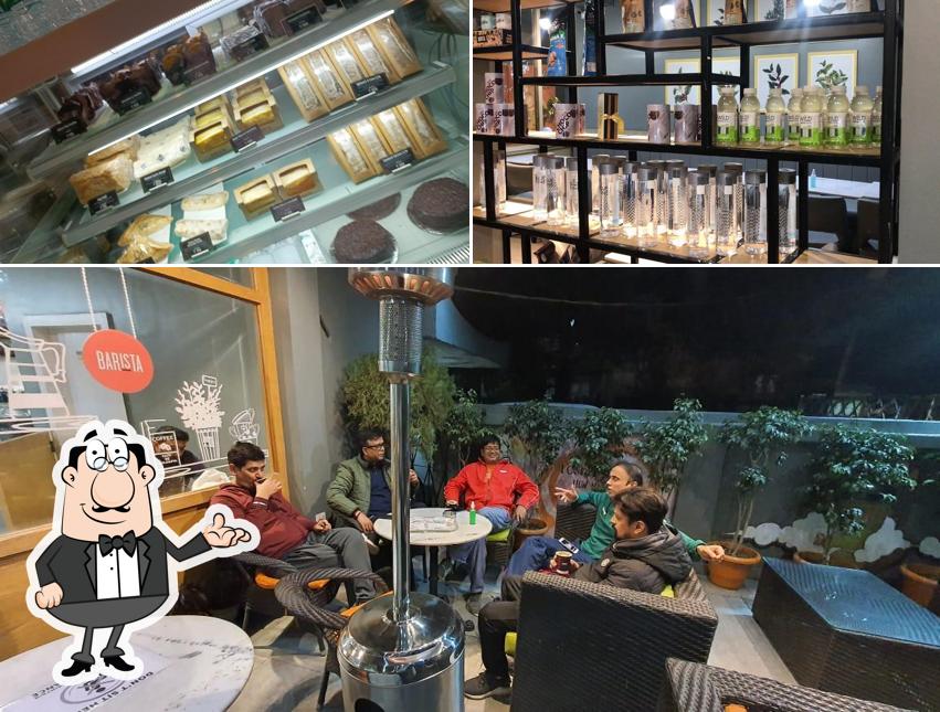 The interior of Barista