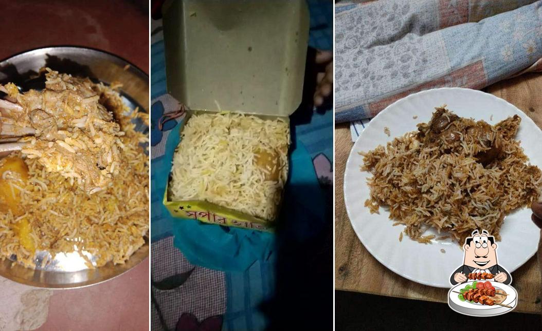 Food at Haji Taaz Biriyani Centre