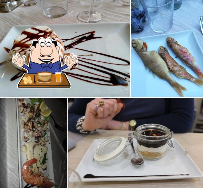 Cibo al Pizzeria trattoria Pala D'oro Albenga