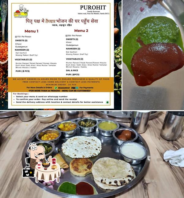 Meals at Purohit AC restaurant