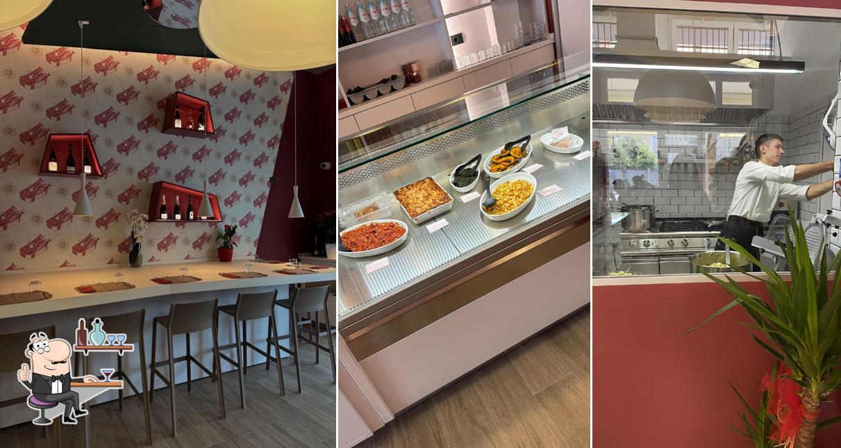 Gli interni di Alba Gastronomia con Chef