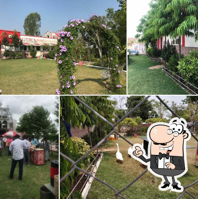 The exterior of MIDWAY PURE VEG RESTAURANT & RESORT