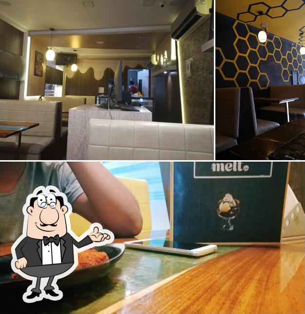 Check out how Melt in - JR Café Cappuccino Ice Cream Parlor looks inside