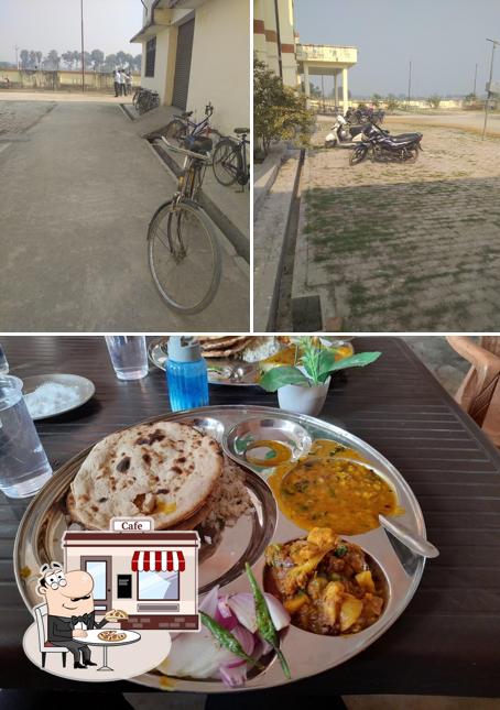 Among various things one can find exterior and food at PAWAN RESTAURANT & DHABHA