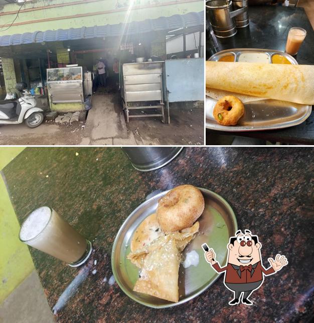 The restaurant's food and exterior