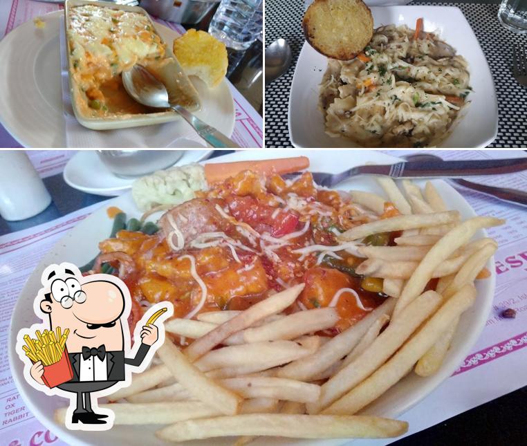 Mezzaluna Indian & Continental Restaurant provides French-fried potatoes