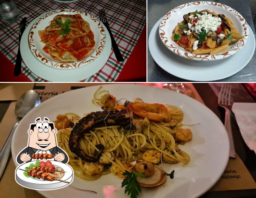 Comida em Osteria Itália