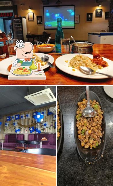 This is the picture depicting food and interior at Sagar Restaurant