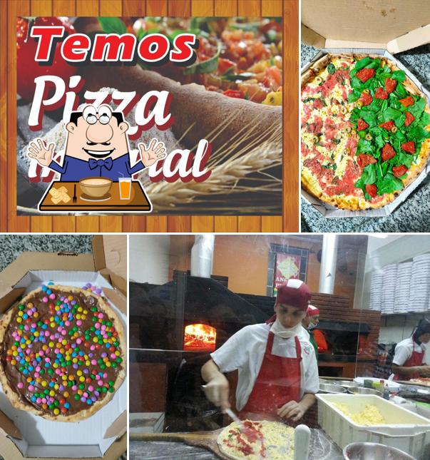 Comida em Angelo Pizzas