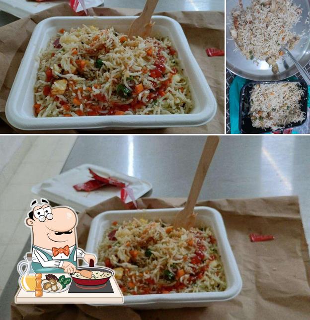 Fried rice at Blur cafe