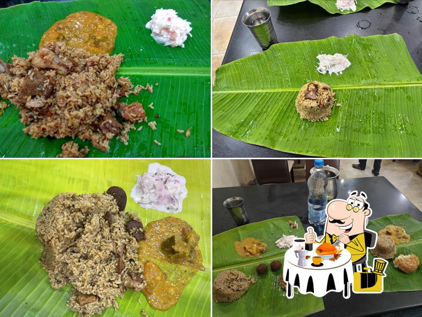 Food at Venu Biriyani Hotel Dindigul
