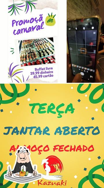 Comida em Kazuaki