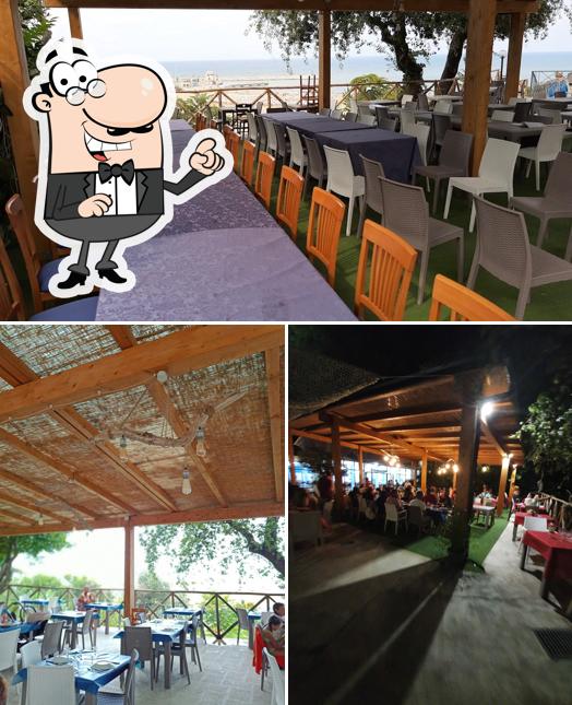 Gli interni di Ristorante Kilometro Zero